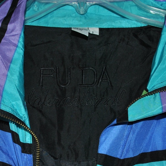Vintage Fuda International Silk Windbreaker Jacket - Picture 2 of 7